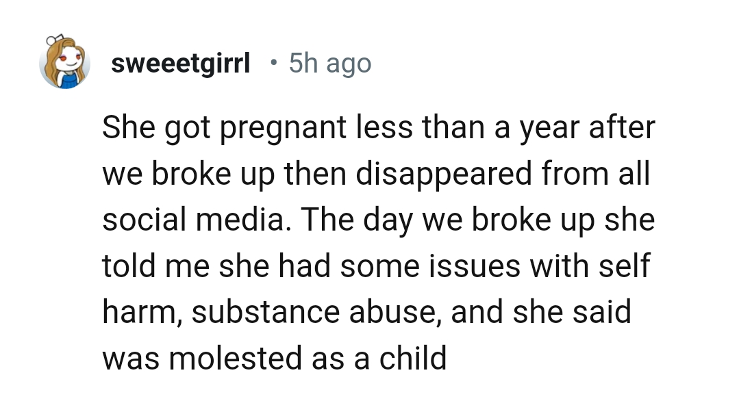 13. Having some issues with self-harm