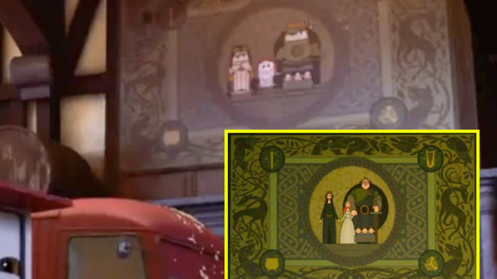 1. Brave Family Spotted in Cars 2