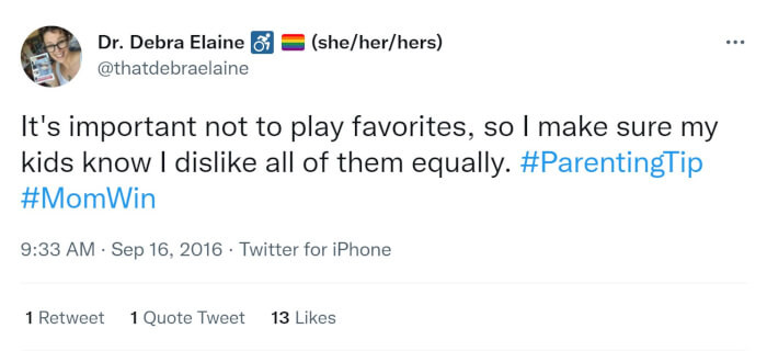 6. Not Showing Favoritism