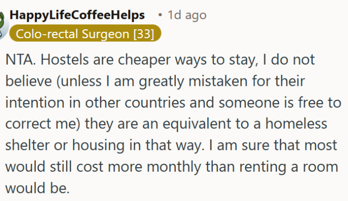 Hostels vs. Housing: Clarifying Hospitality Boundaries