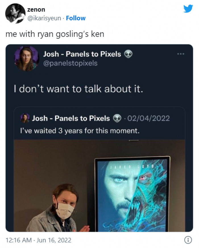 16. It's inevitable for some people to be just mortified by it