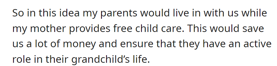 Sounds like a win-win: free childcare and built-in grandparents! We might need to install a 'Grandma of the Year' plaque soon!