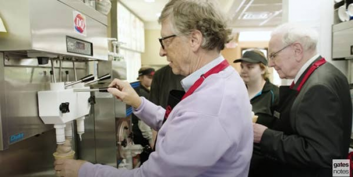 2. Bill Gates and Warren Buffett are also ones who have done this.