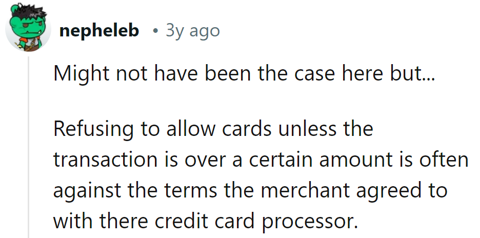 Playing hard and fast with card rules? That's a swipe left waiting to happen!