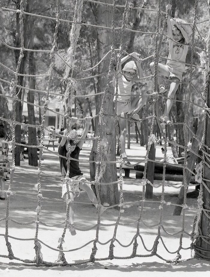 Children In A Nice Playground The Tel Aviv Municipality Built Near The Hayarkon River