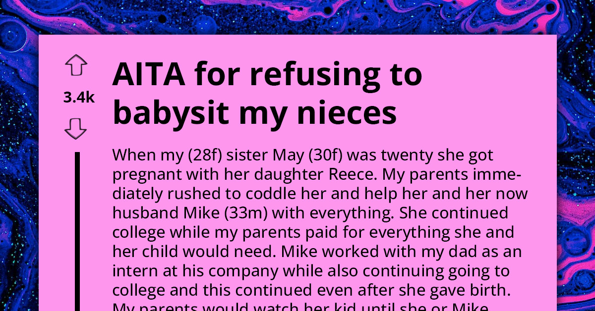 Resentful Sister Declines to Babysit Her Twin Nieces During Medical Emergency Because She Wanted to Teach Their Mom a Lesson