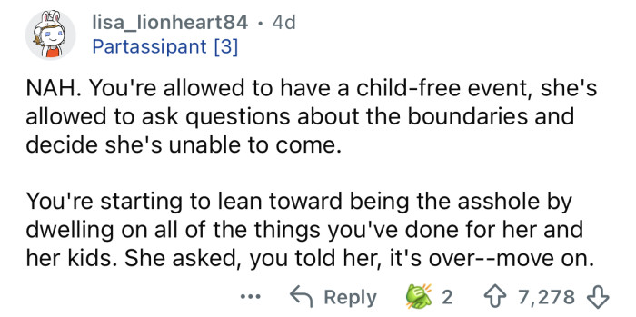 Let’s see how the Reddit community reacted.