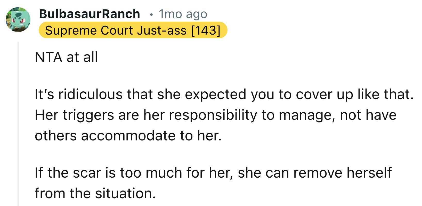 Ridiculous Expectations From OP's Friend