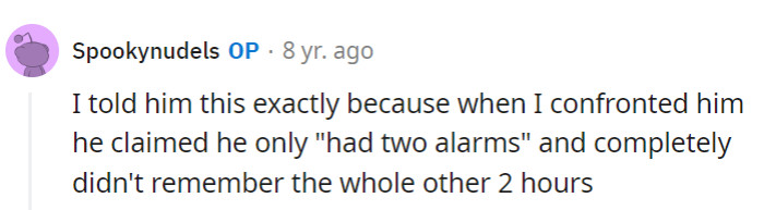 Who knew forgetfulness could be so alarmingly convenient!