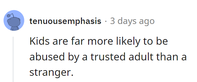 Trust no one, not even the ice cream truck driver! Stranger danger, meet familiar foe.