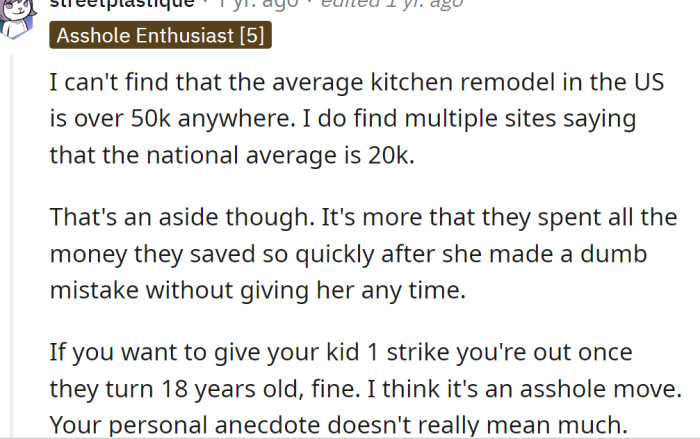 They should have known that she might regret her decision