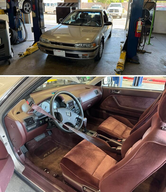 "Got This Saturday Morning Gem. 1990 Accord With Only 32k Miles"