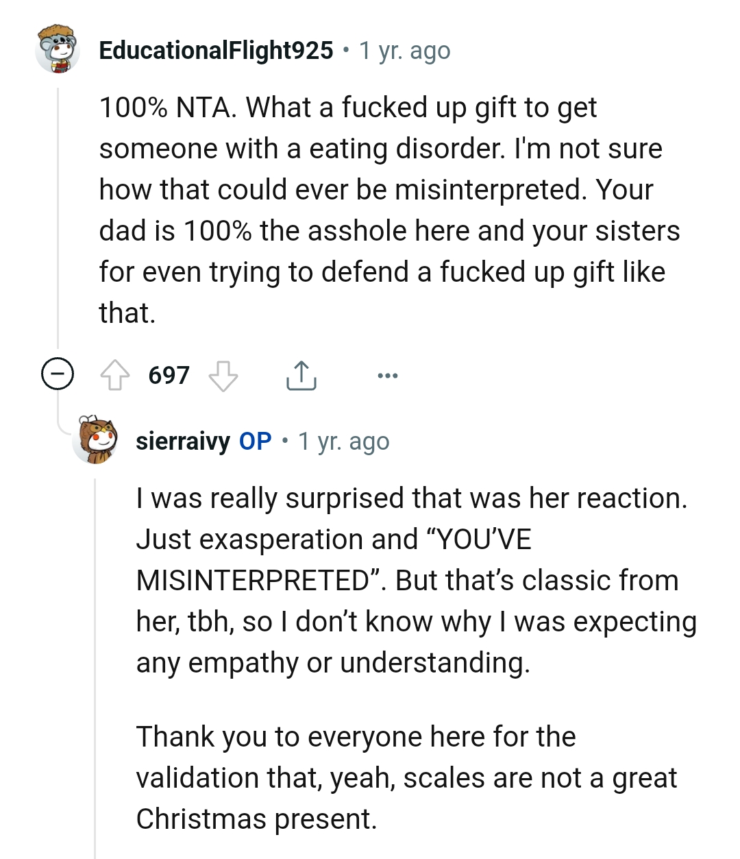 That Is a Messed-Up Gift to Get for Someone