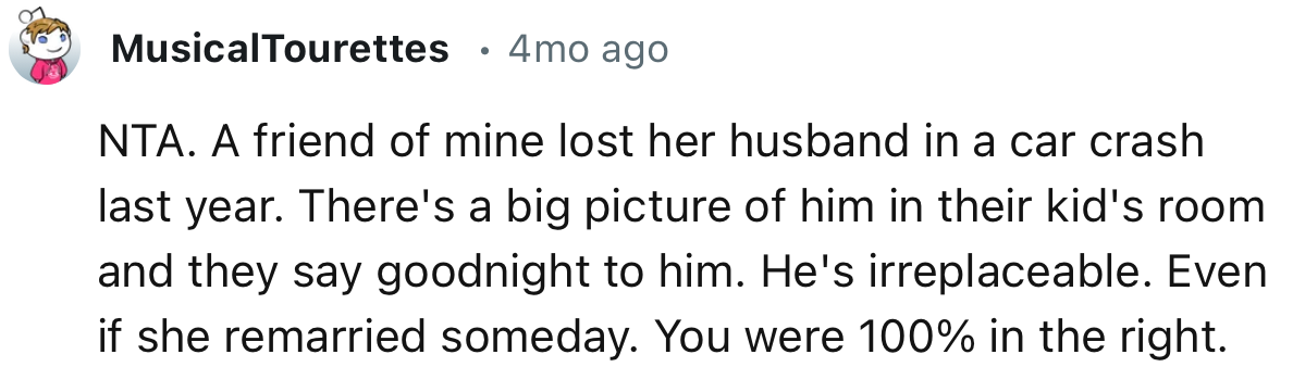 Your dad is irreplaceable