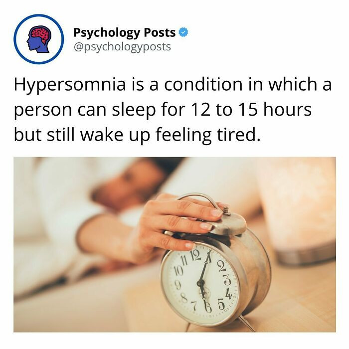 Do you still feel tired after sleeping for long hours?