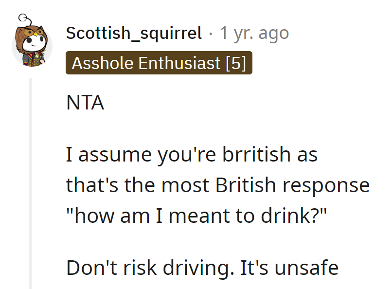 Safety first—skip the risky drive!