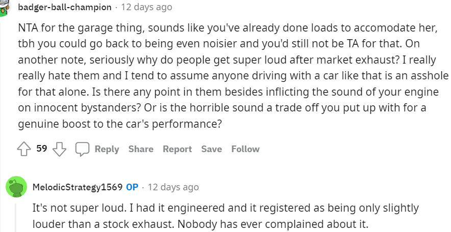 14. You have already done enough to accommodate her