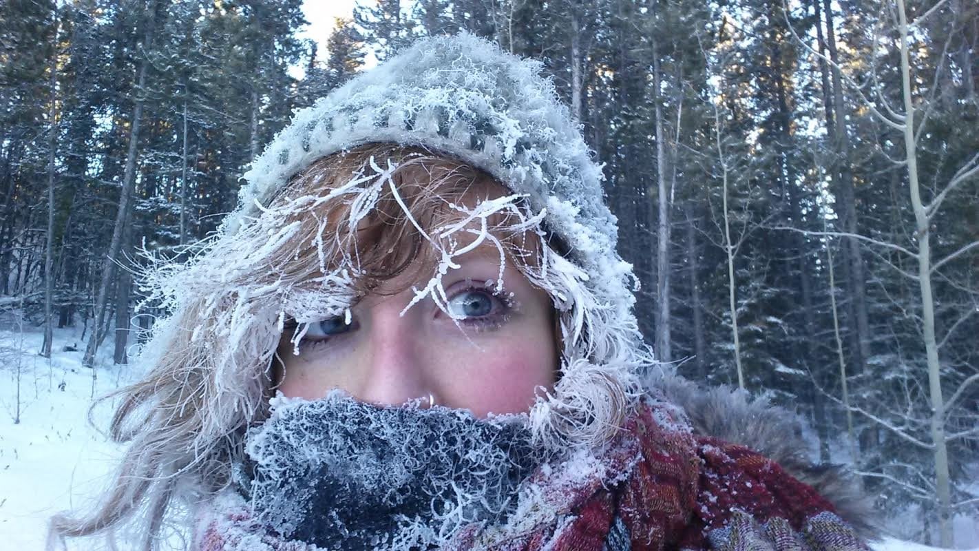 The temperature in Canada has dropped