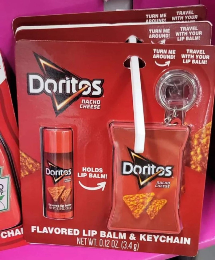 6. Why does the Doritos look like an insecticide spray?