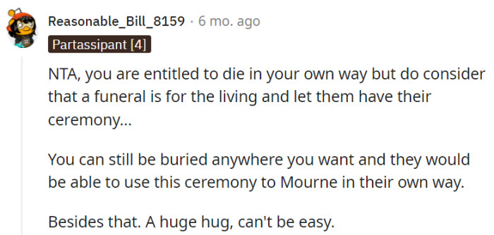 What do you think about this suggestion, though?