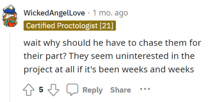 True in so many ways. Also, weeks and even a month have passed.