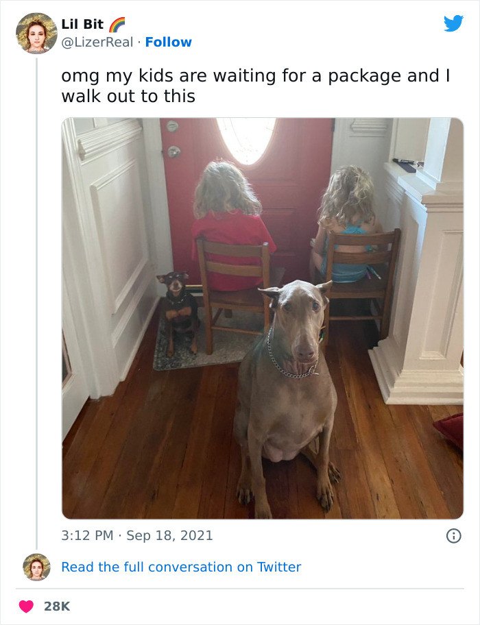 23. Waiting for that package