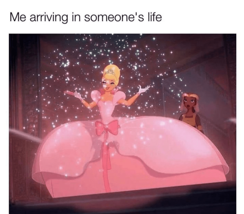 You just can't be mad at me.