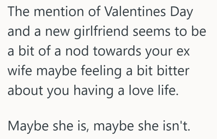 Once romance enters the timeline, motivations start getting read between the lines, fair or not.