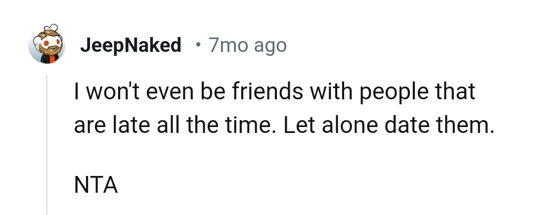 This Redditor won't be friends with such people