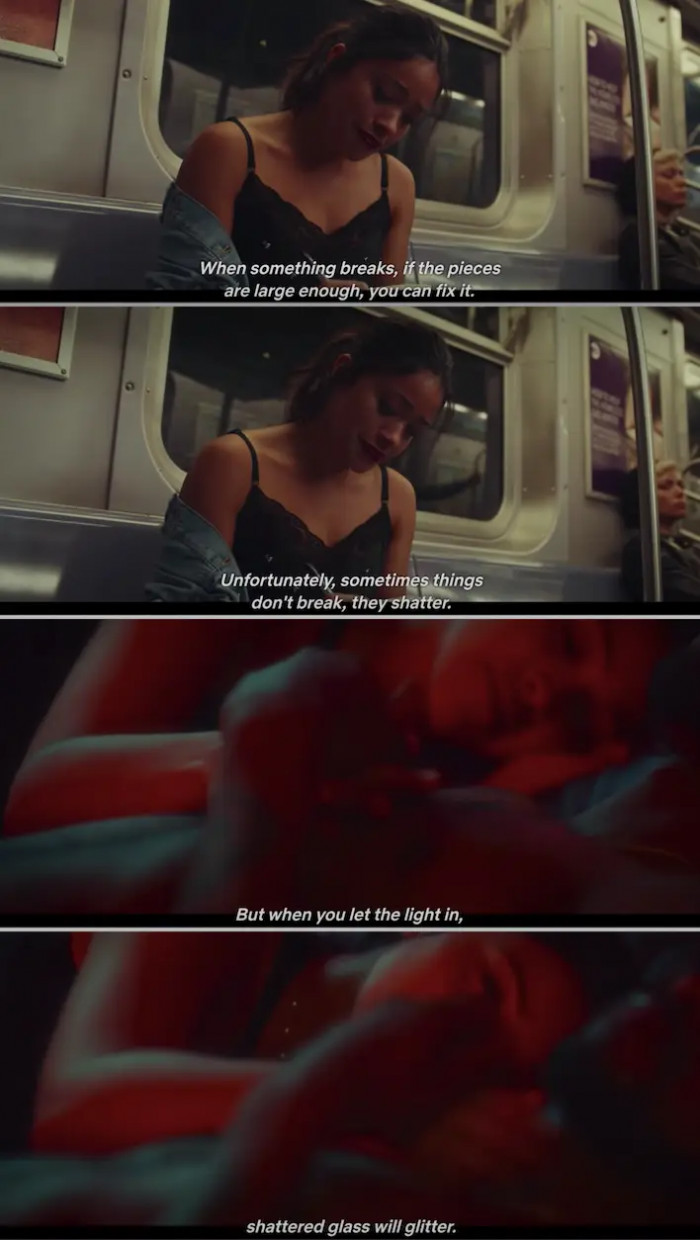 17. The Someone Great movie, when Jenny wrote a love letter about her relationship with Nate