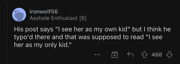 That was probably a typo.