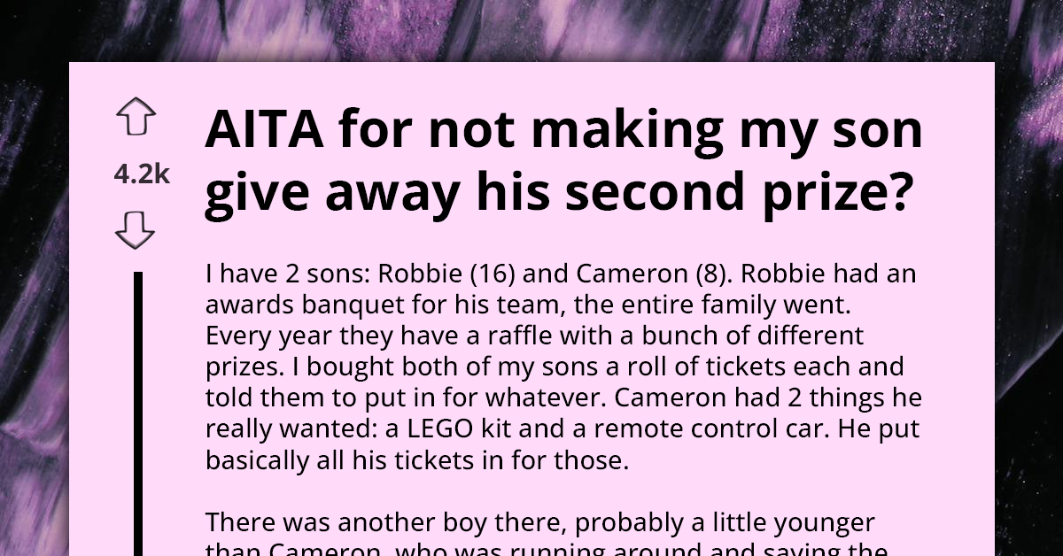 Parent Under Fire For Urging Son To Hold On To Raffle Prize Despite Younger Contestant’s Colossal Meltdown Over Losing