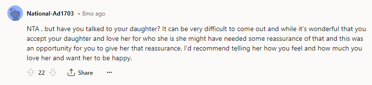 Talk to your daughter