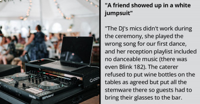 41 Perfectly Planned Weddings That Went Wrong And Turned Into Hilarious Horror