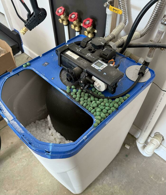 "Rat Poison On Top Of Water Softener"