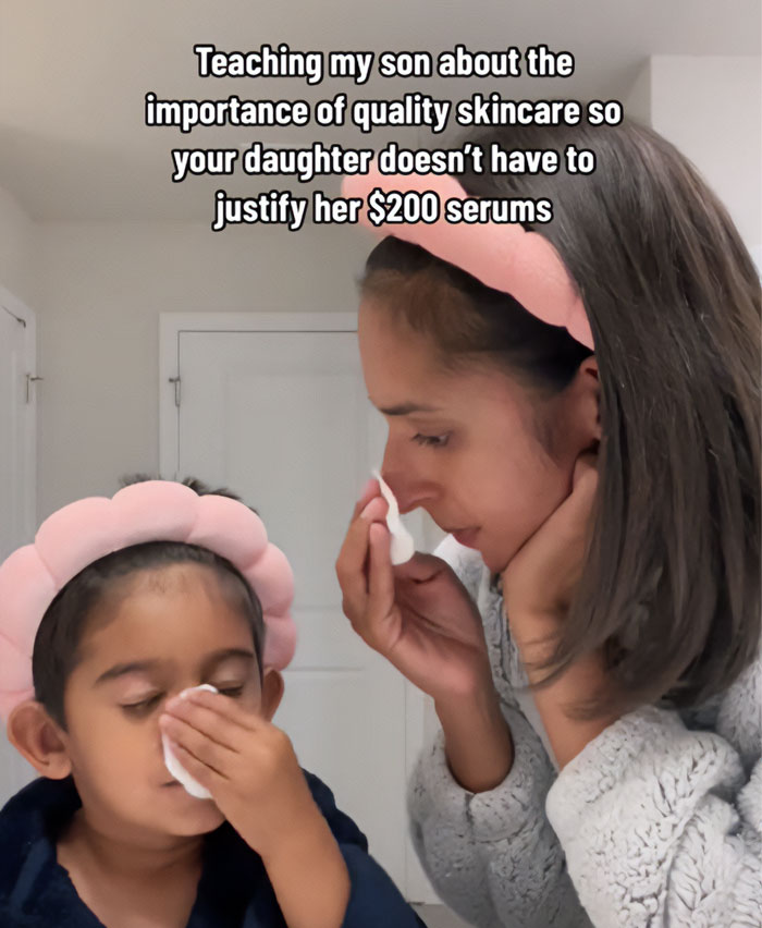 Teaching Her Kids the Importance of Quality Skincare
