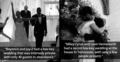 14 Celebrity Wedding Ceremonies That Were Low-Key, And 13 Others That Were the Complete Opposite – Lavish