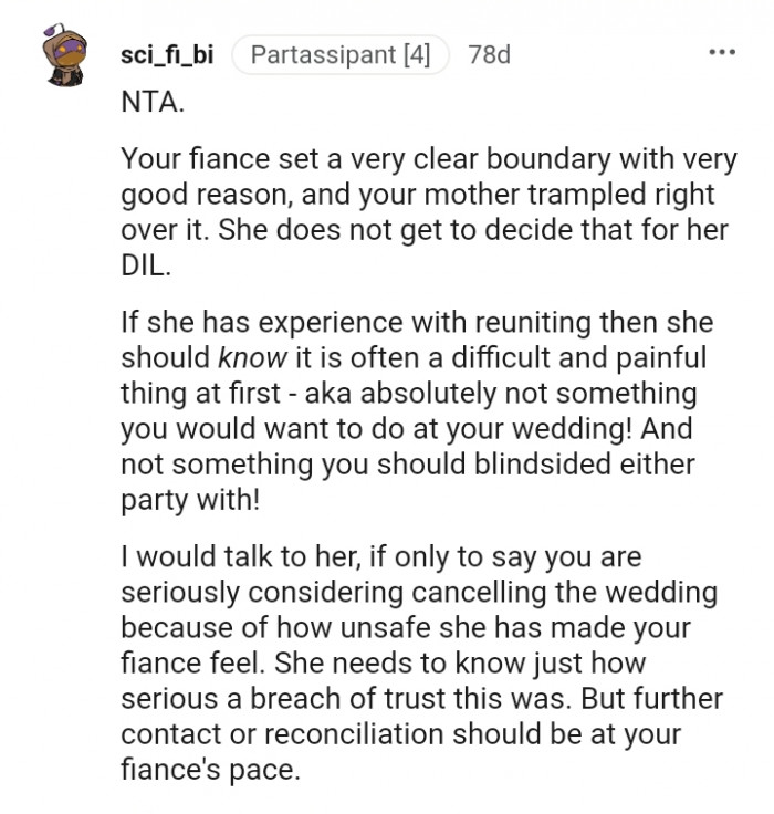 She Needs to Know the Gravity of What She Has Done