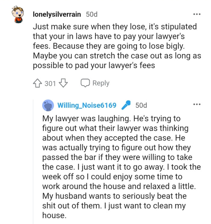 The OP can stretch the case for as long as possible