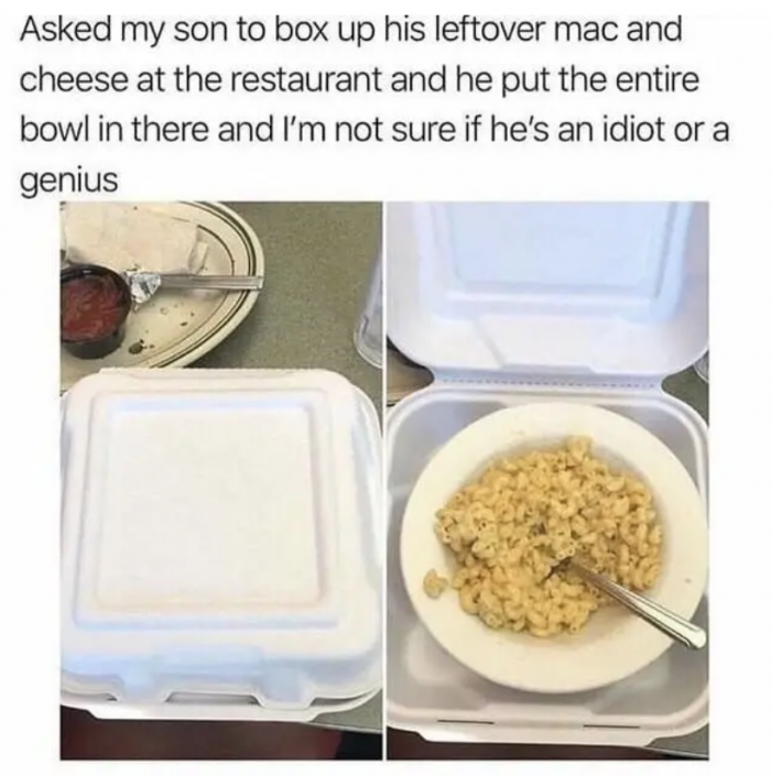 Well, it fits; probably the genius