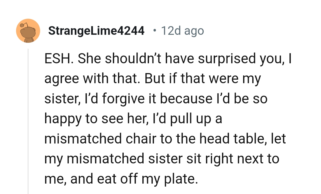 She Shouldn't Have Surprised the OP