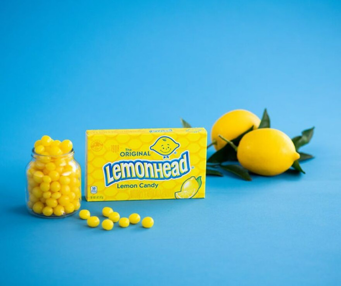 15. Lemonheads: Tiny lemons of pure sugary delight