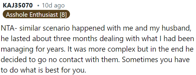 Sometimes, prioritizing yourself is necessary.