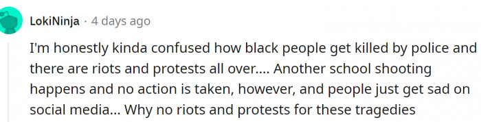 Why are there no protests?