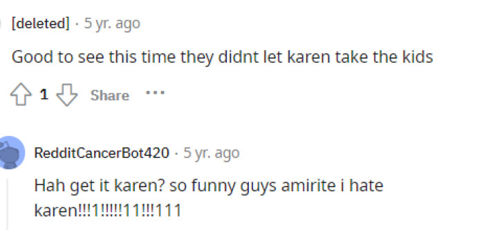 Once again, people came to the comments with witty remarks and plenty to say regarding their situation.