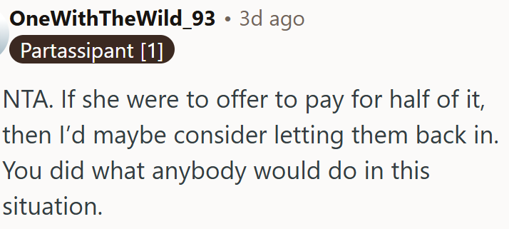 OP handled it just like anyone else probably would.