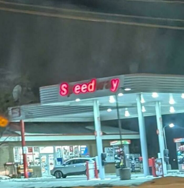 46. My Kind Of Gas Station