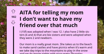 She Finally Found A Quiet Space In Her New Home—But When Her Friend Started Showing Up Every Day, Things Got Complicated