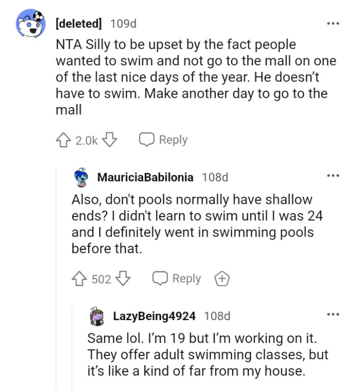 Make another day to go to the mall