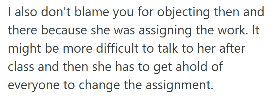 Timing is everything—and sometimes speaking up in the moment saves everyone the extra email chain.
